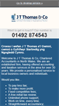 Mobile Screenshot of jtthomas-accountants.co.uk